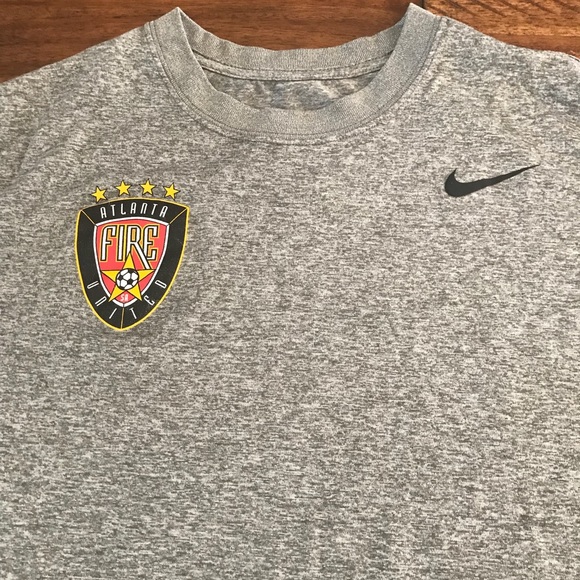 Nike Atlanta United Fire Dry Fit Tee Kids Size XL - Picture 7 of 8